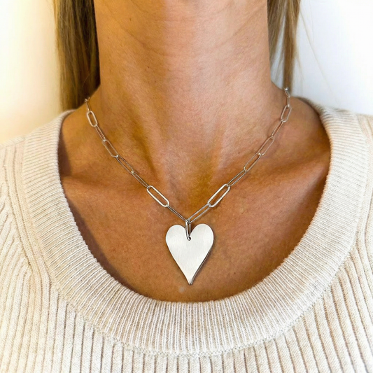 Corazón en plata 925